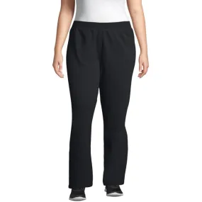 New Just My Size Women's Plus-size Fleece Petite Sweatpants 1x Black