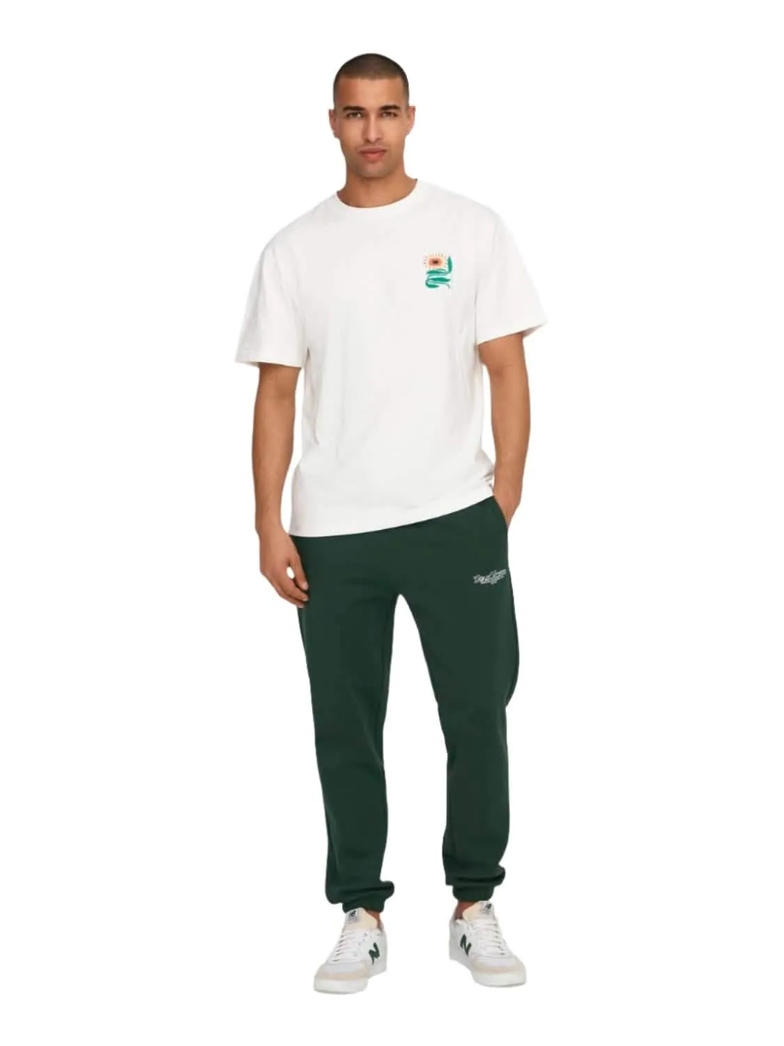 Only & Sons Riley Joggingbroek Groen
