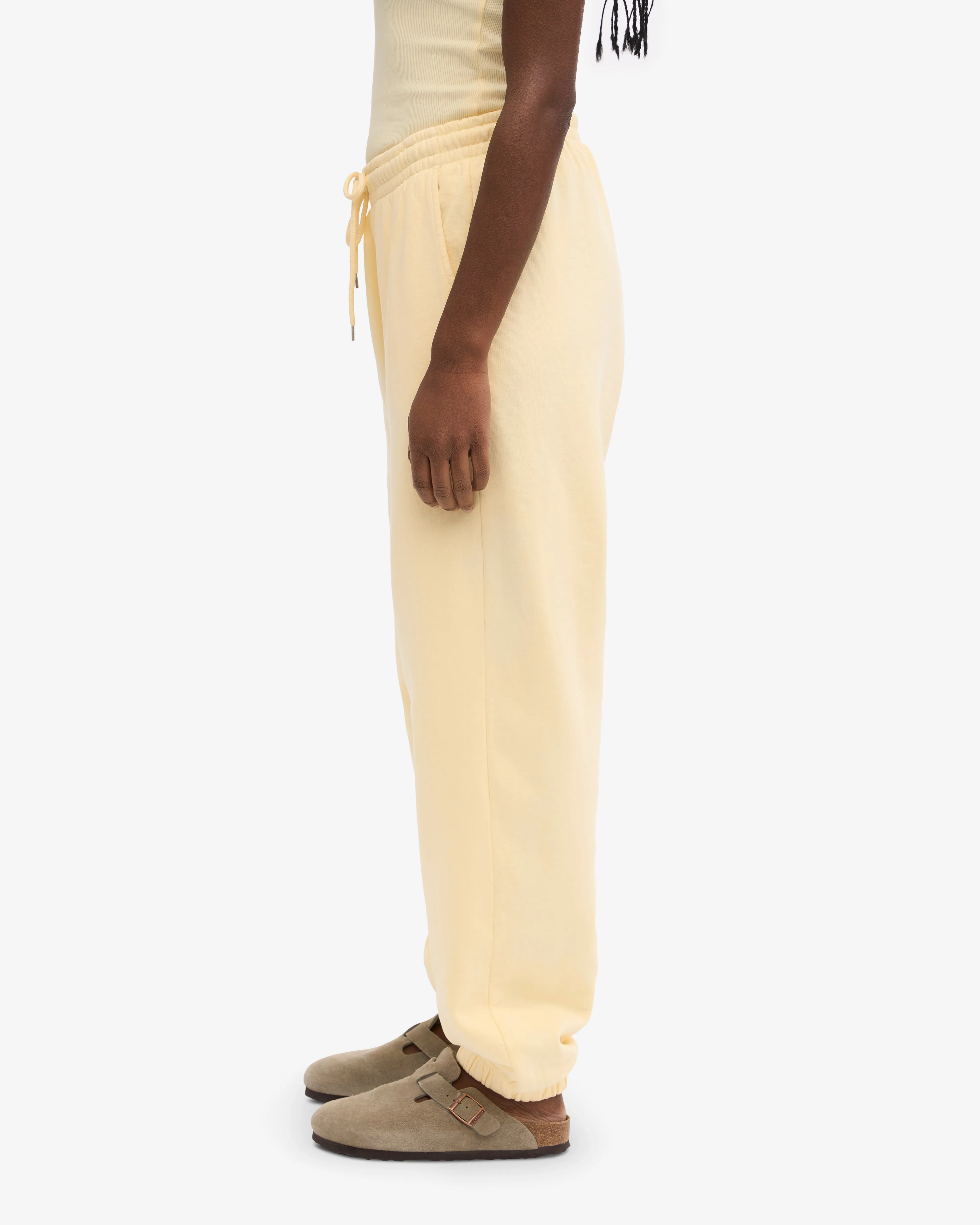 Organic Sweatpants - Soft Yellow