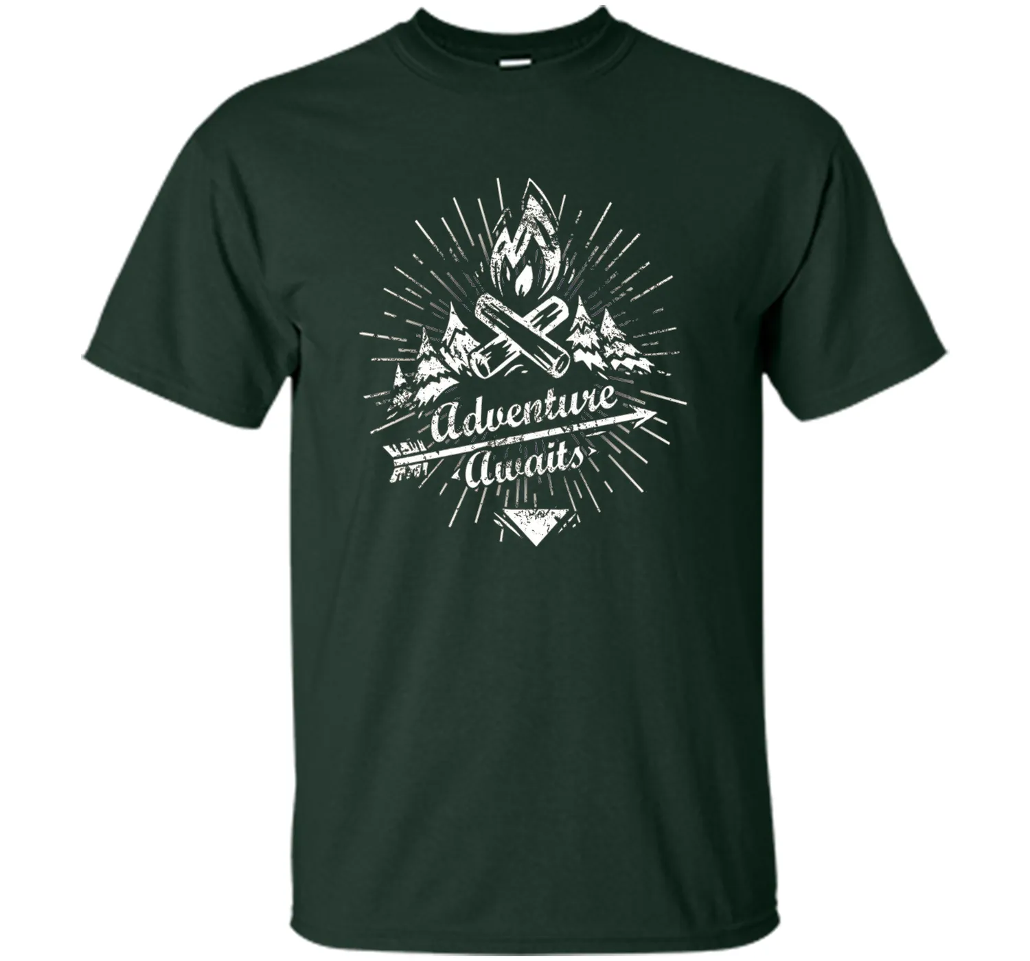 Original Adventure Awaits Explorer Distressed Vintage Shirt