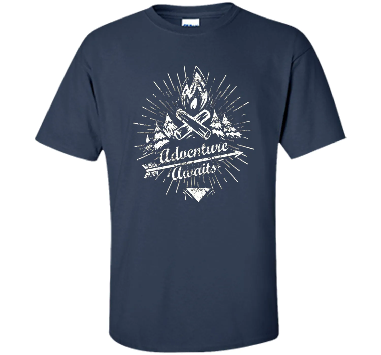 Original Adventure Awaits Explorer Distressed Vintage Shirt