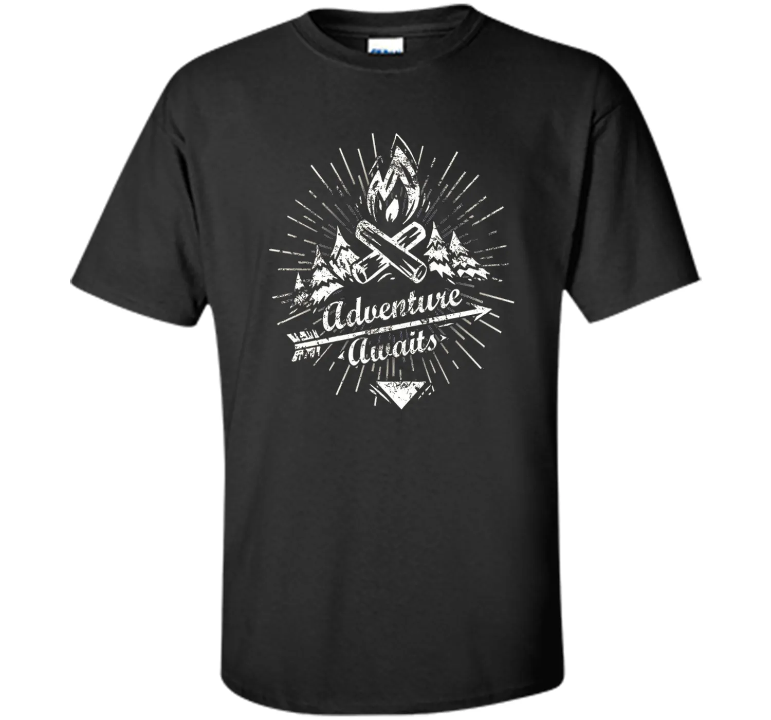 Original Adventure Awaits Explorer Distressed Vintage Shirt