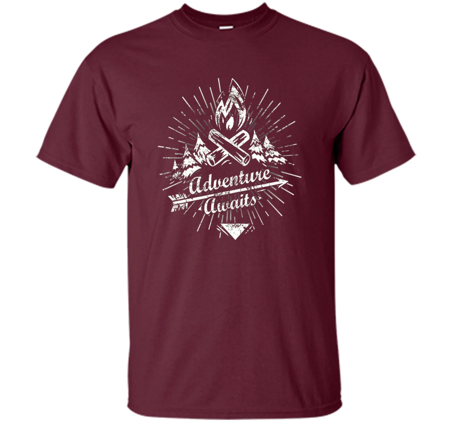 Original Adventure Awaits Explorer Distressed Vintage Shirt