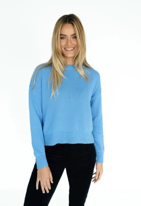 Parisian Jumper in Marine Blue
