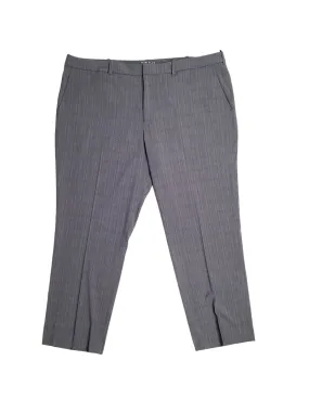 Perry Ellis Portfolio Mens Modern Fit Stretch Dress Pants Mid Grey 40 x 30