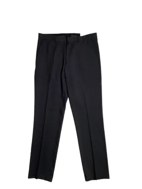 Perry Ellis Portfolio Mens Slim fit Dress Pants 36 / 32 Black Solid Stretch