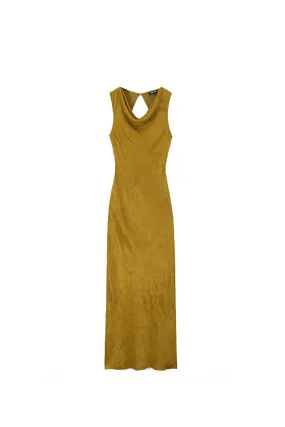 'Phoebe' Bodycon Ruched Midi Wrap Dress