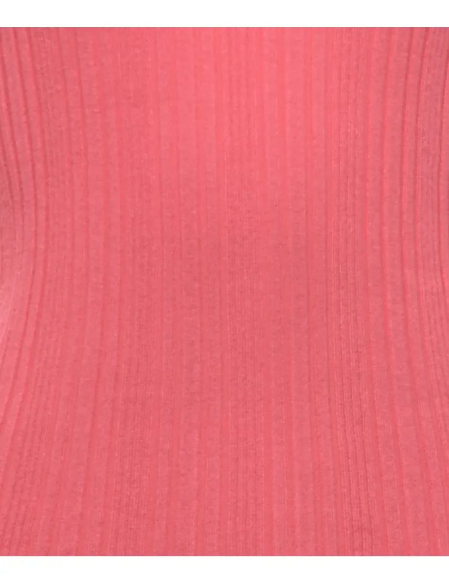 Pink Turtleneck Jumper - S