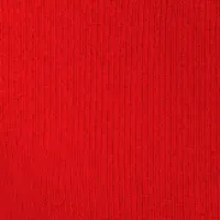 Polo Neck Jumper In Red