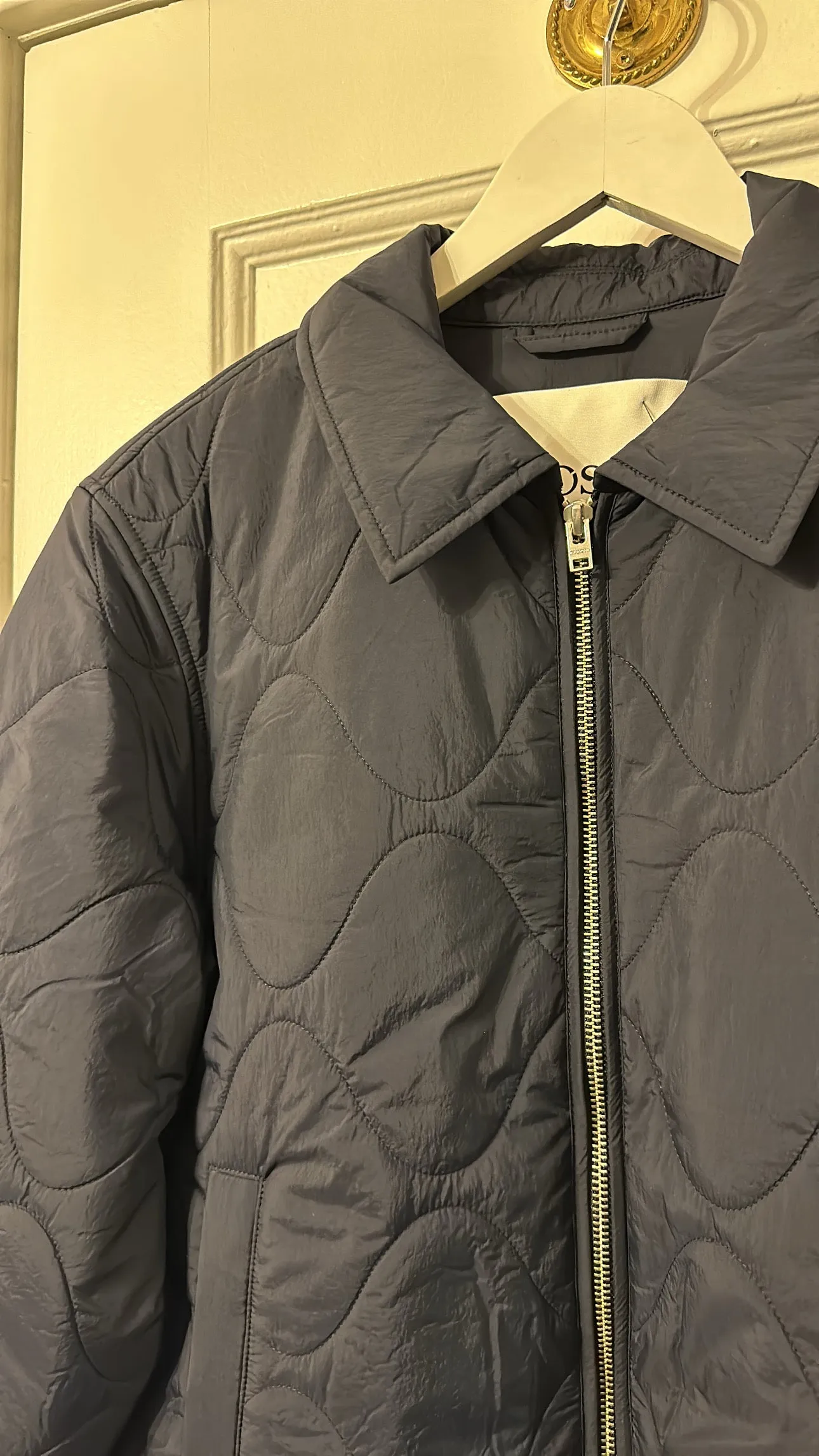 Quilted Bomber Jacket