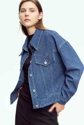 Quilted Denim Jacket