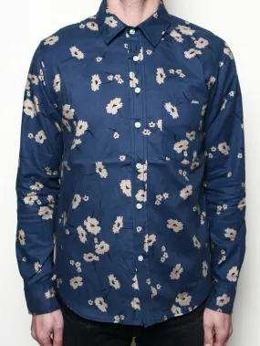 Rogue Territory Oxford Shirt Blue Floral