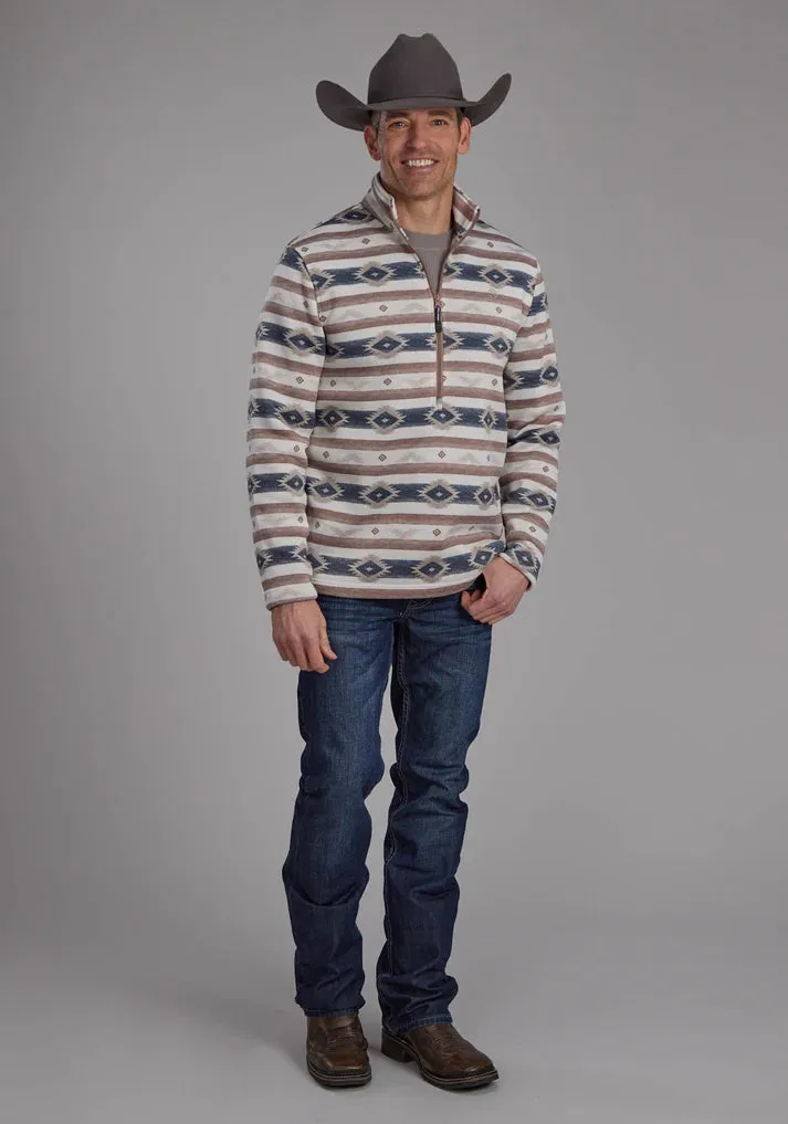 Roper Men's Knit Pullover - Aztec Print