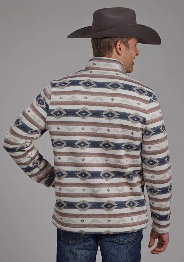 Roper Men's Knit Pullover - Aztec Print