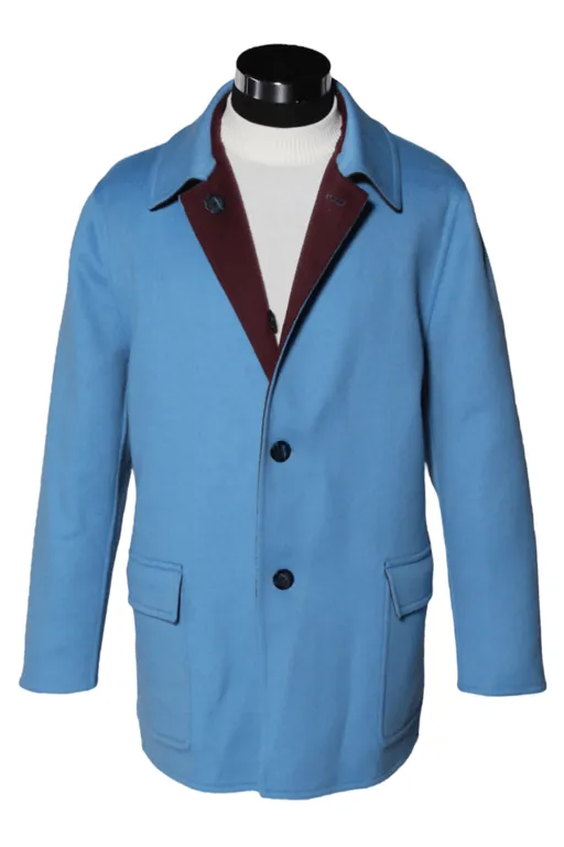 Salvatore Marotana Reversible Cashmere Car Coat