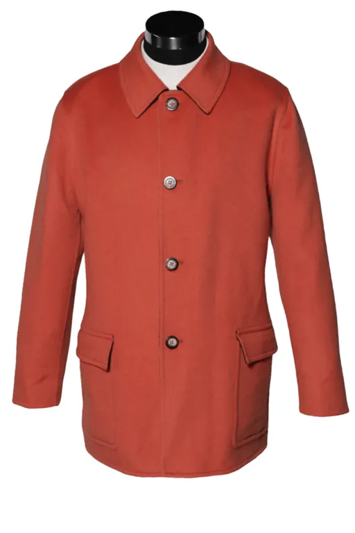 Salvatore Marotana Reversible Cashmere Car Coat