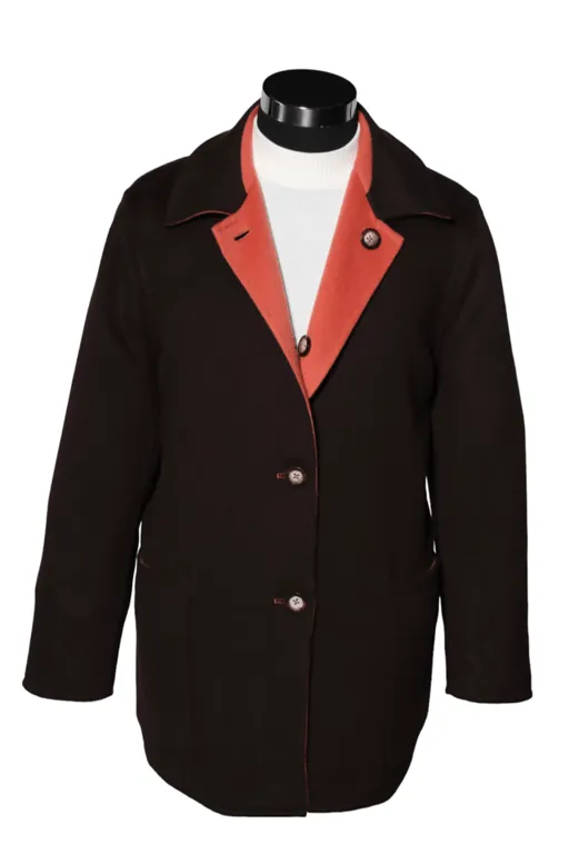 Salvatore Marotana Reversible Cashmere Car Coat
