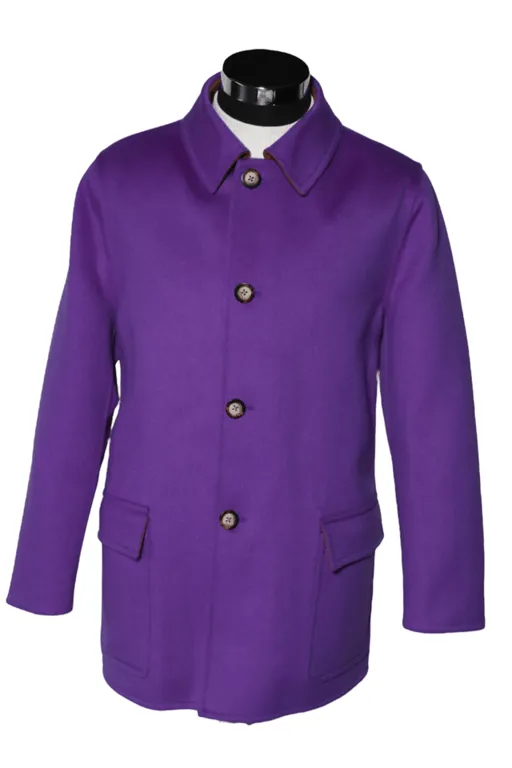 Salvatore Marotana Reversible Cashmere Car Coat