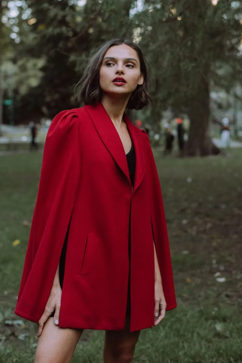 Scarlet Merino Wool