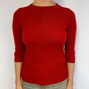 Scarlett Cashmere Crew Neck Jumper Small