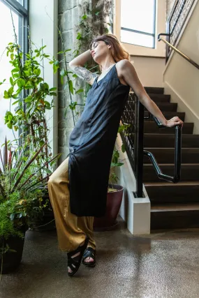 Silk lingerie dress
