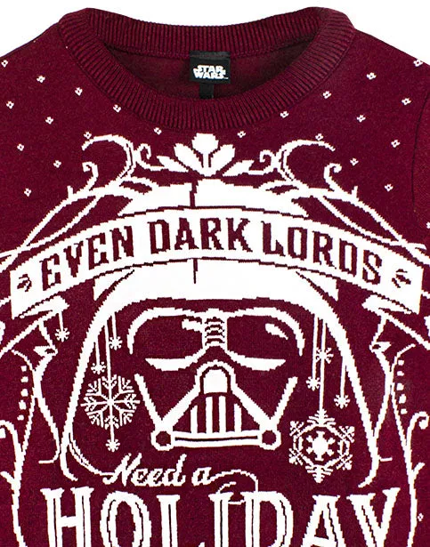 Star Wars Darth Vader Holiday's Knitted Christmas Unisex Jumper