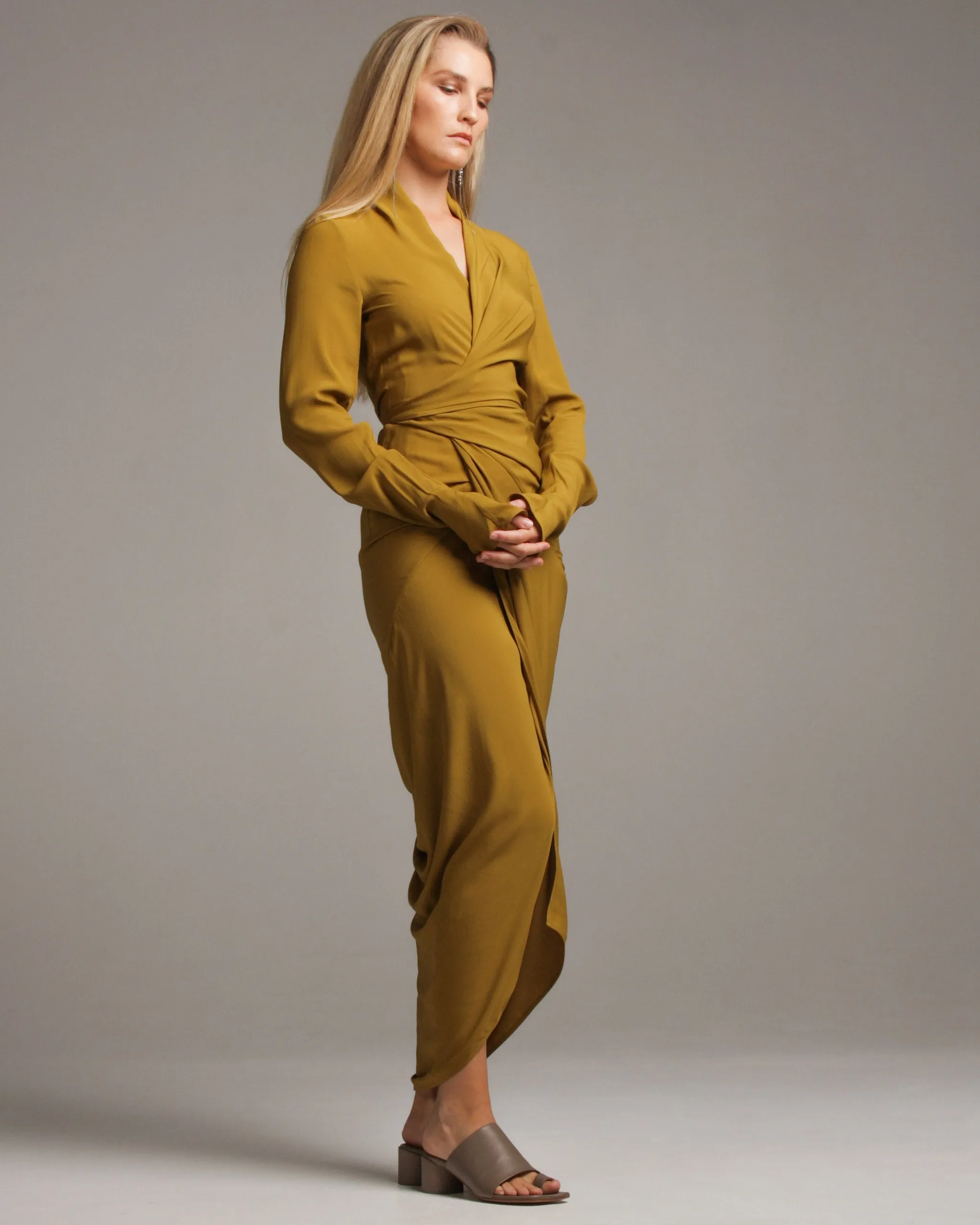 Sulphate Wrap Dress