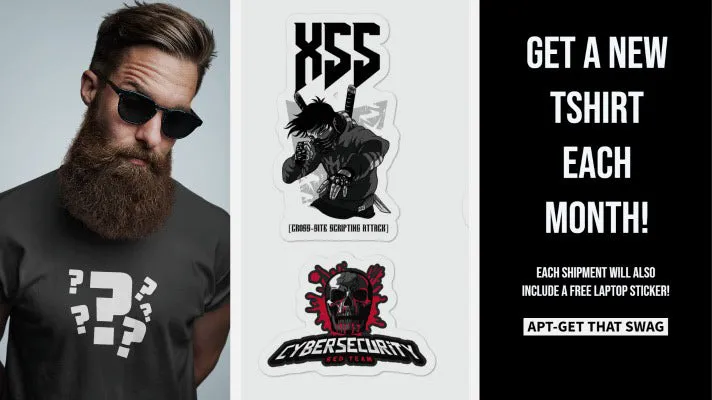T-Shirt of the Month Subscription!