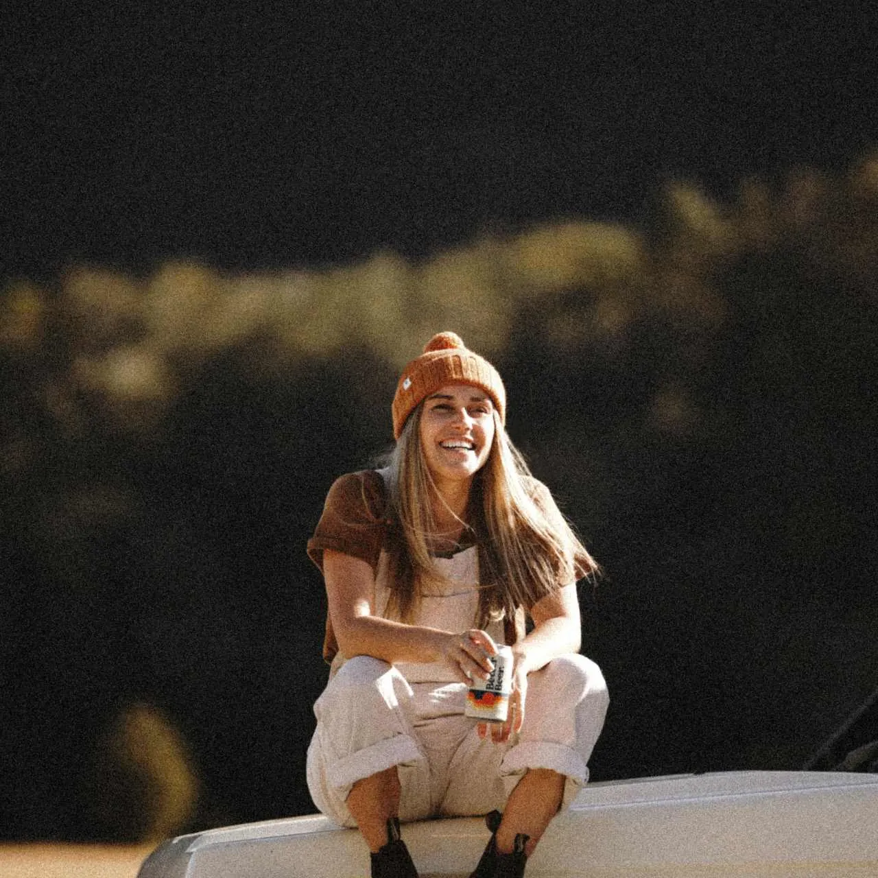 Tasman Ochre | Wool Pom Pom Beanie