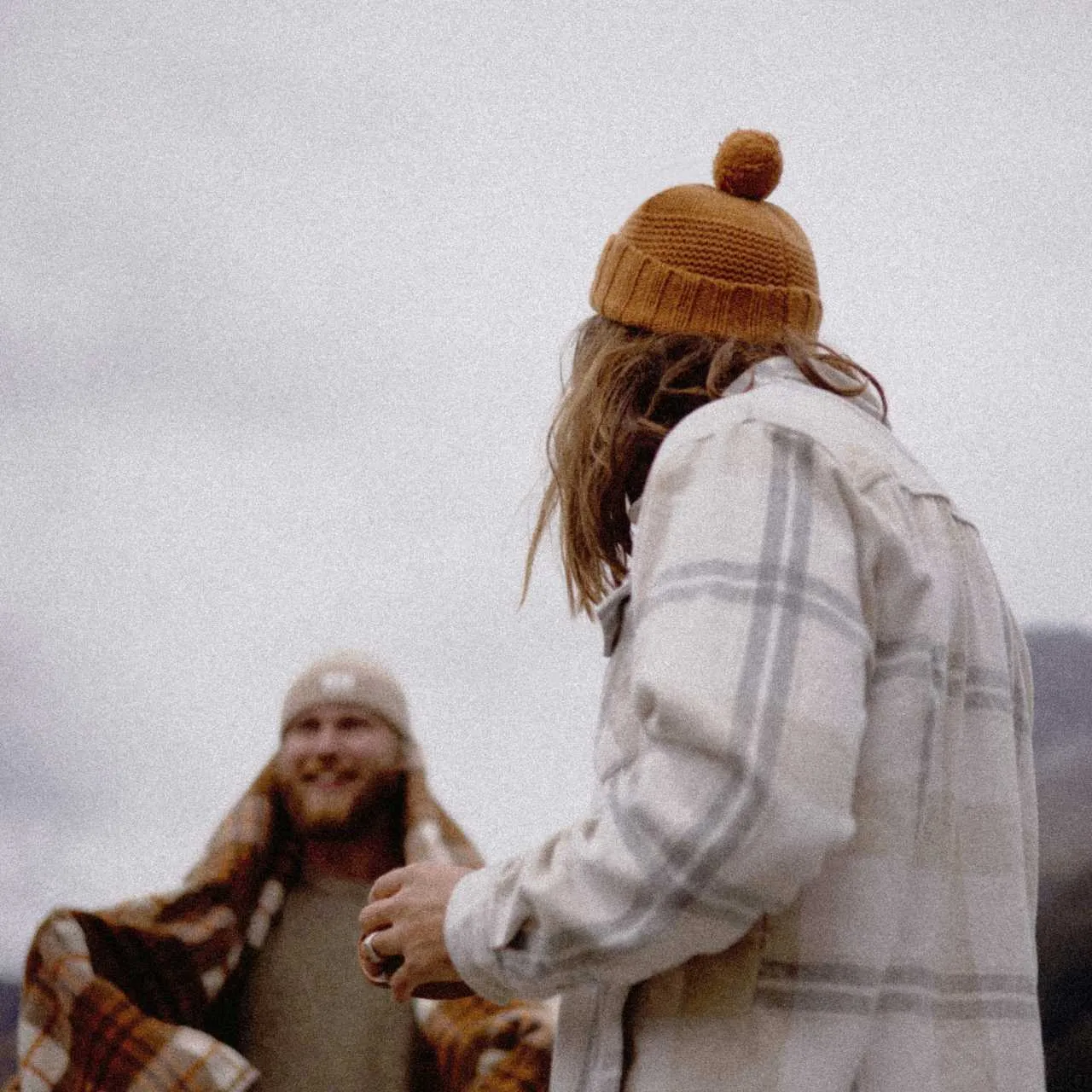 Tasman Ochre | Wool Pom Pom Beanie