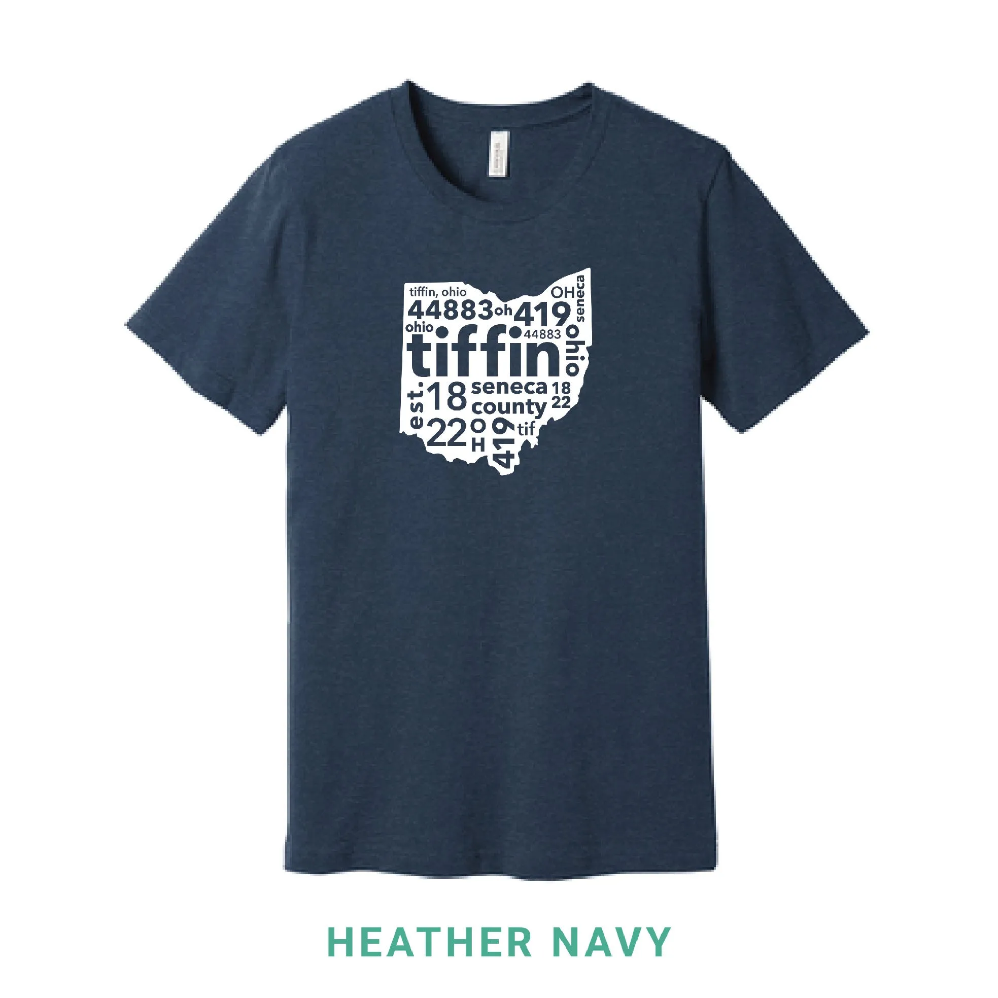 Tiffin Ohio Crew Neck T-Shirt