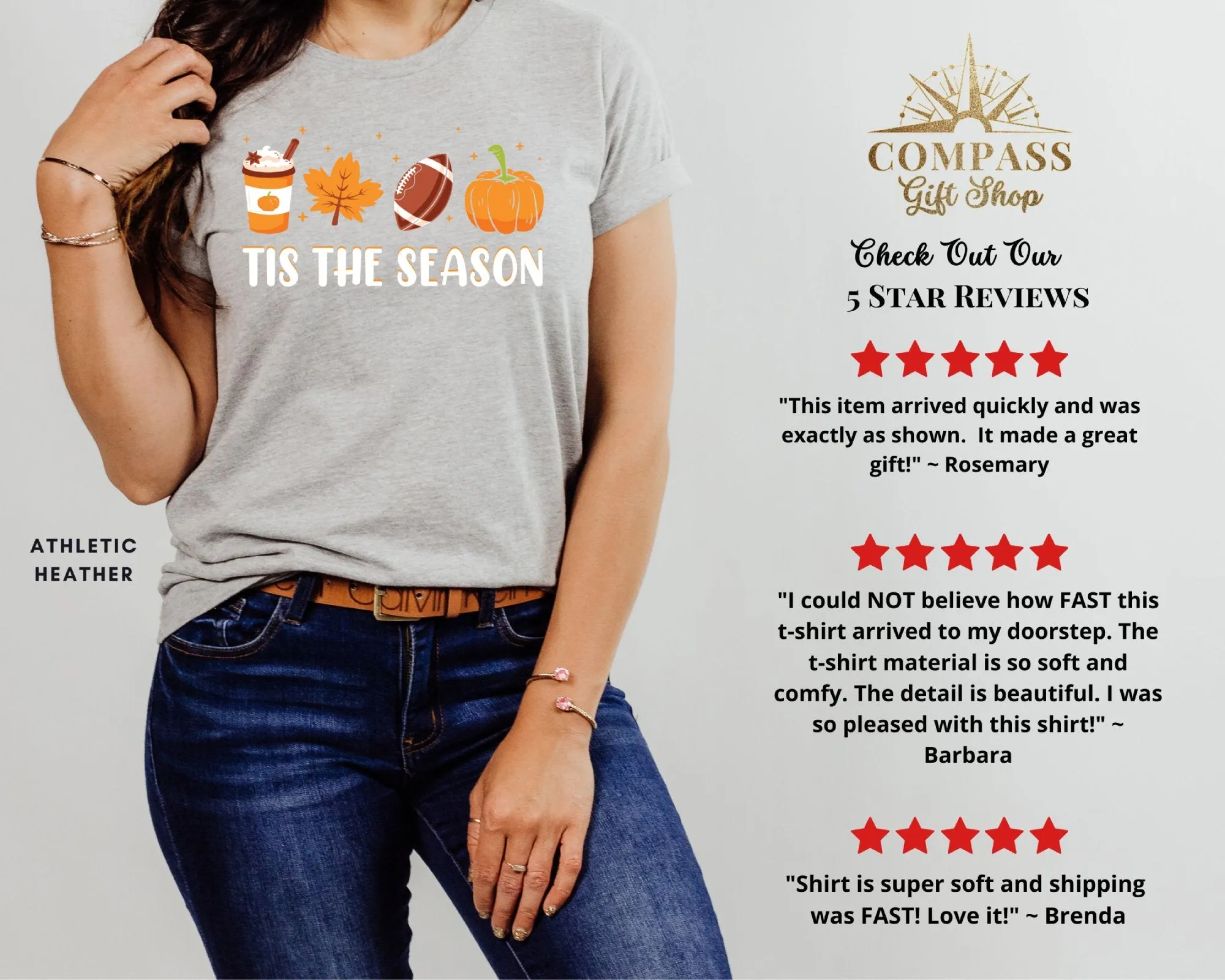 Tis the Season Football & Coffee Shirt, Tank, Sweatshirt and Matching Family Shirts. Perfect Fall or Thanksgiving Gift