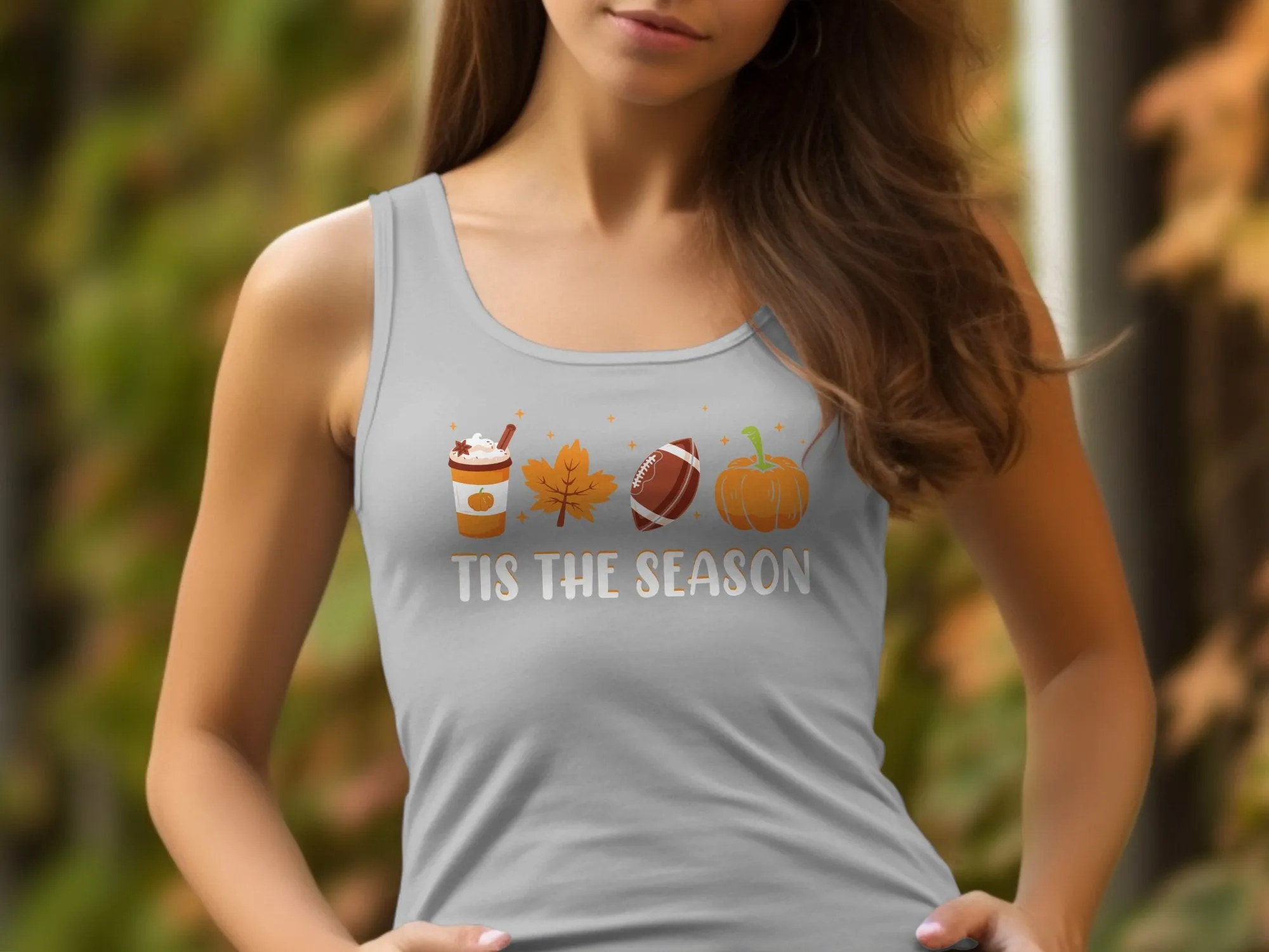 Tis the Season Football & Coffee Shirt, Tank, Sweatshirt and Matching Family Shirts. Perfect Fall or Thanksgiving Gift