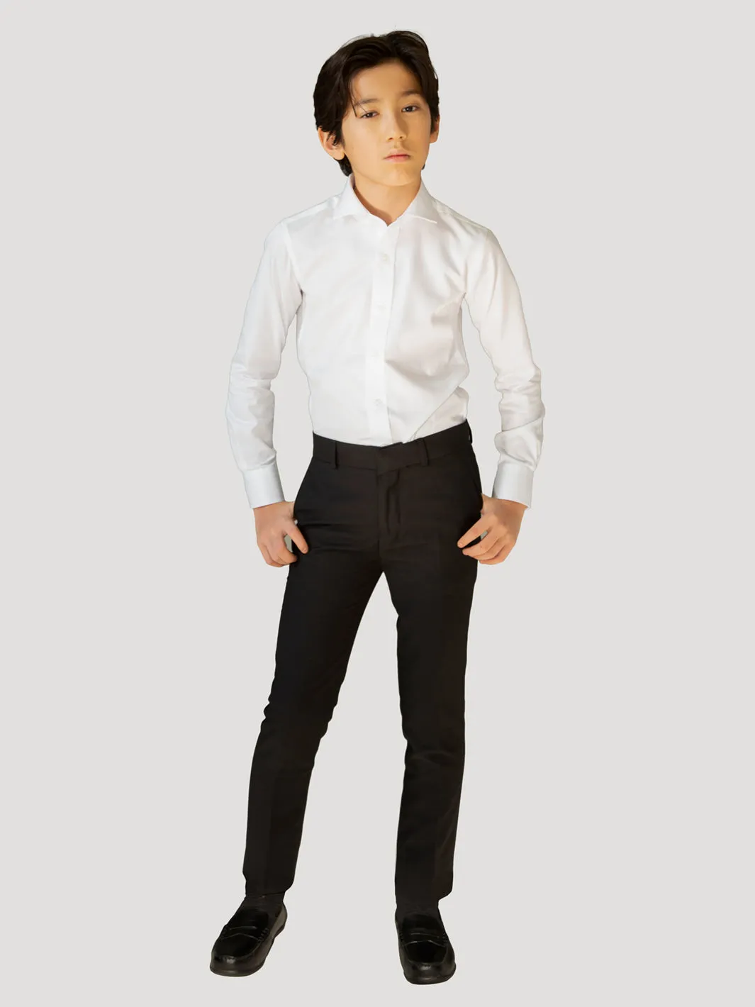 T.O. Boy's TR Pants - Black Pique