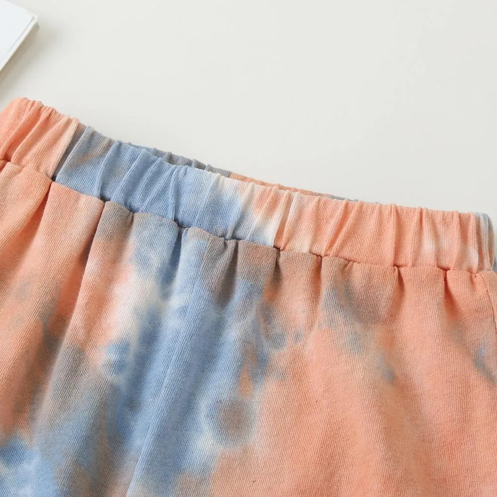 Toddler Girls Tie Dye Sweatpants