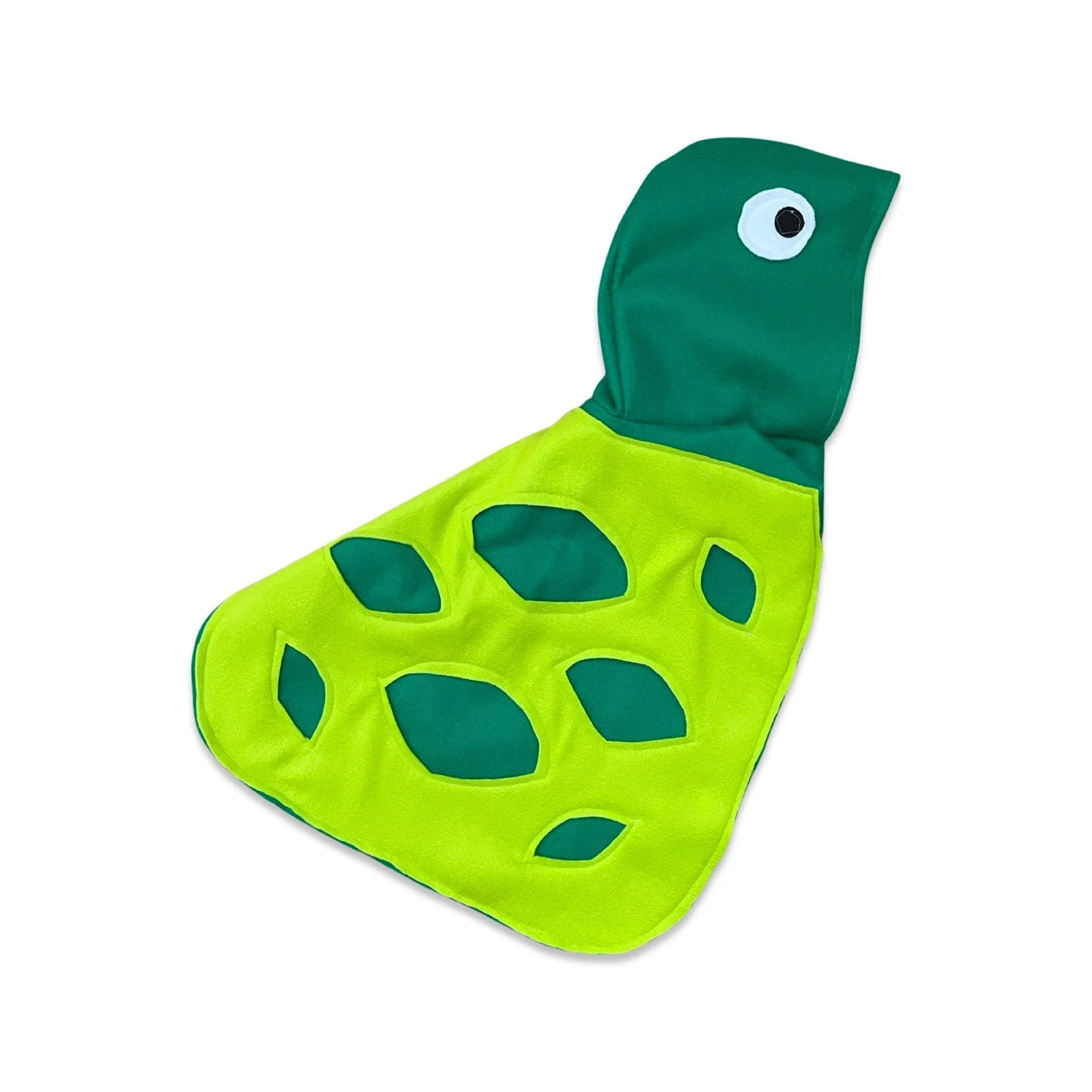 Turtle Cape with Hood, Kids Halloween Costume