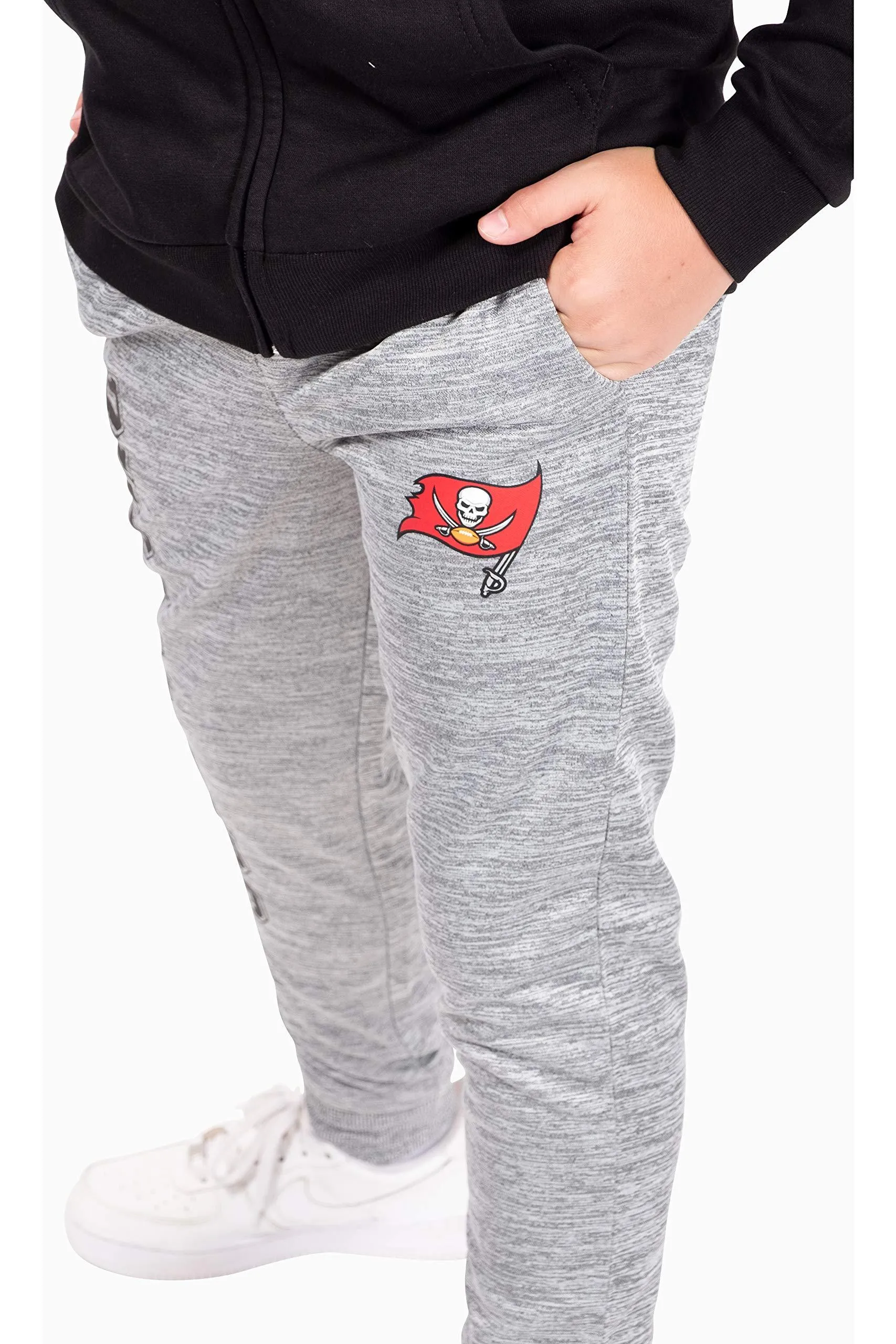Ultra Game NFL Official Youth Super Soft Game Day Jogger Sweatpants, Tampa Bay Buccaneers|Tampa Bay Buccaneers