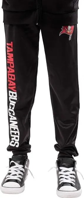 Ultra Game NFL Official Youth Super Soft Game Day Jogger Sweatpants, Tampa Bay Buccaneers|Tampa Bay Buccaneers
