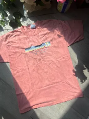 Vintage Cape May Embroidered Graphic Tee by Gildan