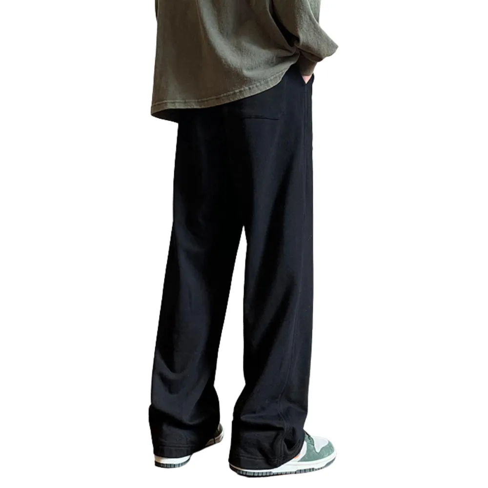 Vintage Letter Embroidery Sweatpants