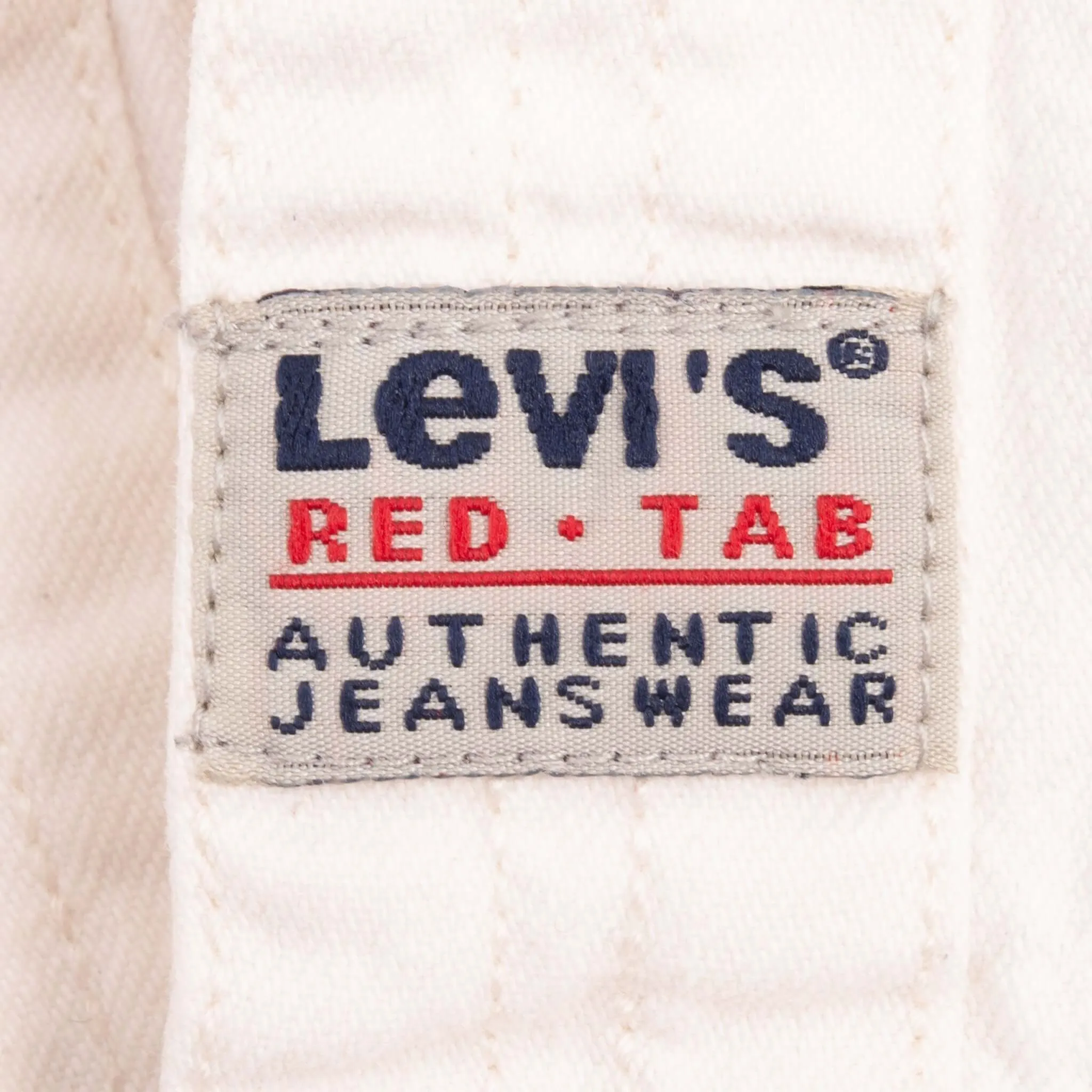 VINTAGE LEVIS RED TAB DENIM WHITE POCKET SHIRT 1990S SIZE XL
