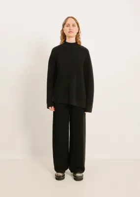 W24 | RUEBEN KNIT SWEAT / BLACK