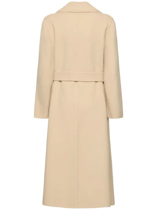 Weekend Max Mara   Manu belted wool midi coat 