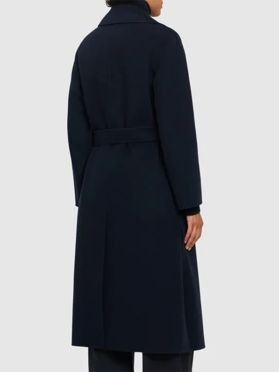 Weekend Max Mara   Manu belted wool midi coat 