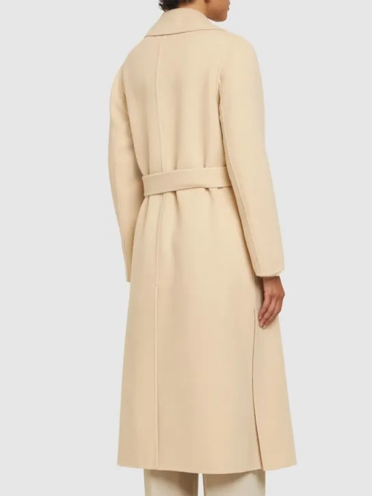 Weekend Max Mara   Manu belted wool midi coat 