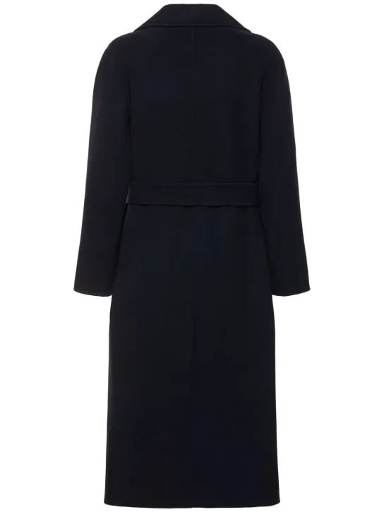 Weekend Max Mara   Manu belted wool midi coat 