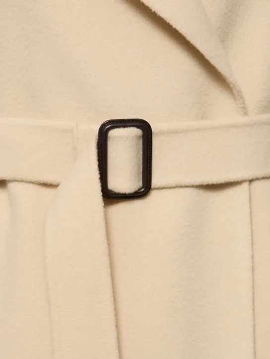 Weekend Max Mara   Manu belted wool midi coat 