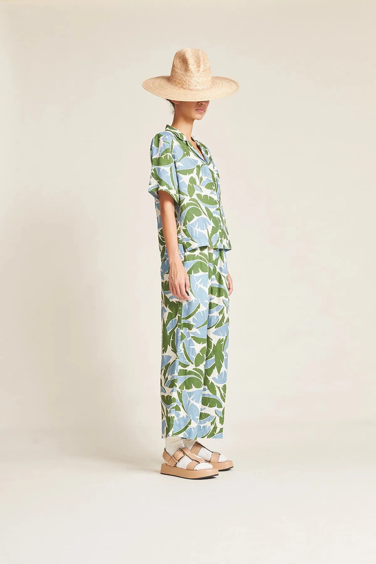 Willa Pant ~ Plantain Leaf