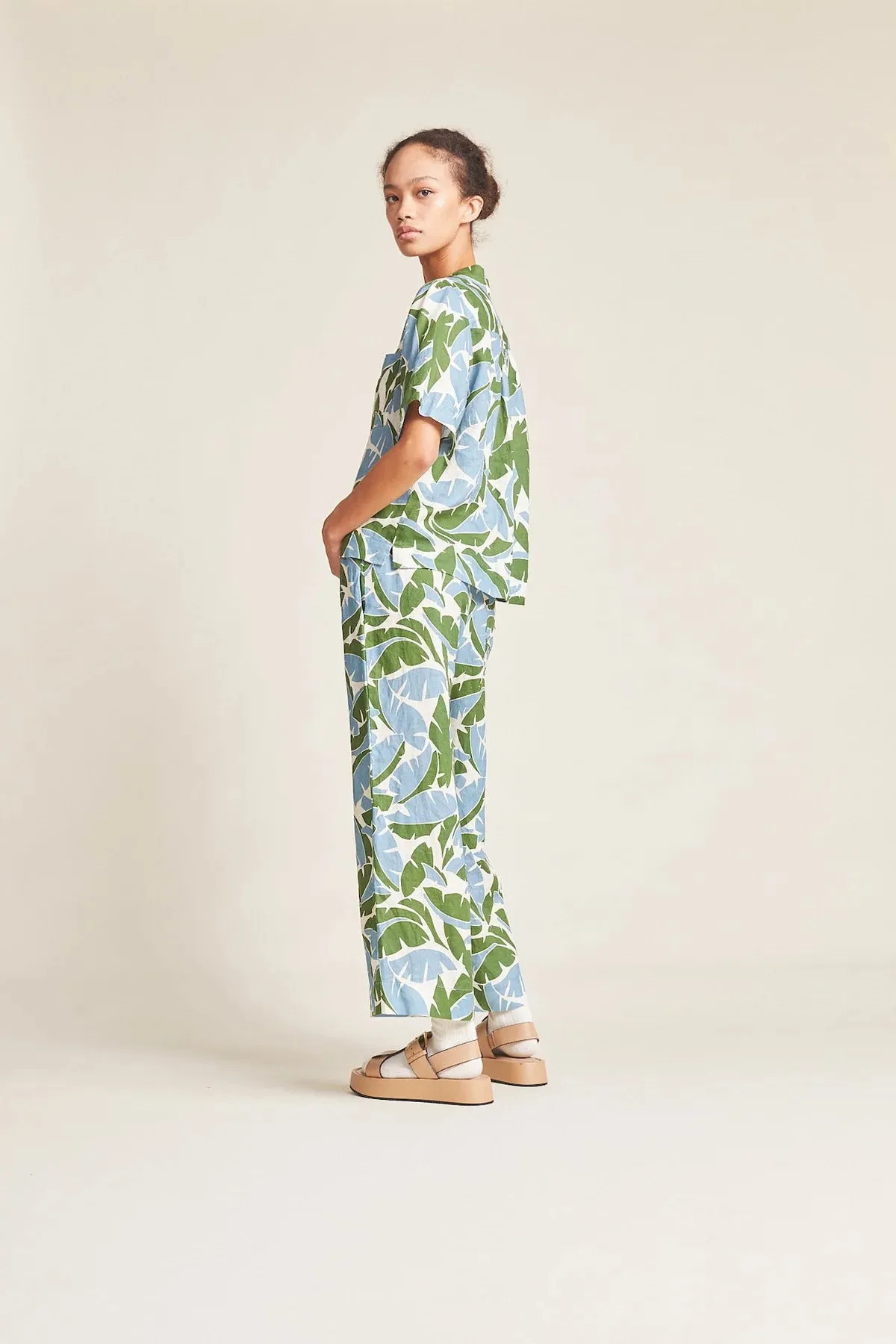Willa Pant ~ Plantain Leaf