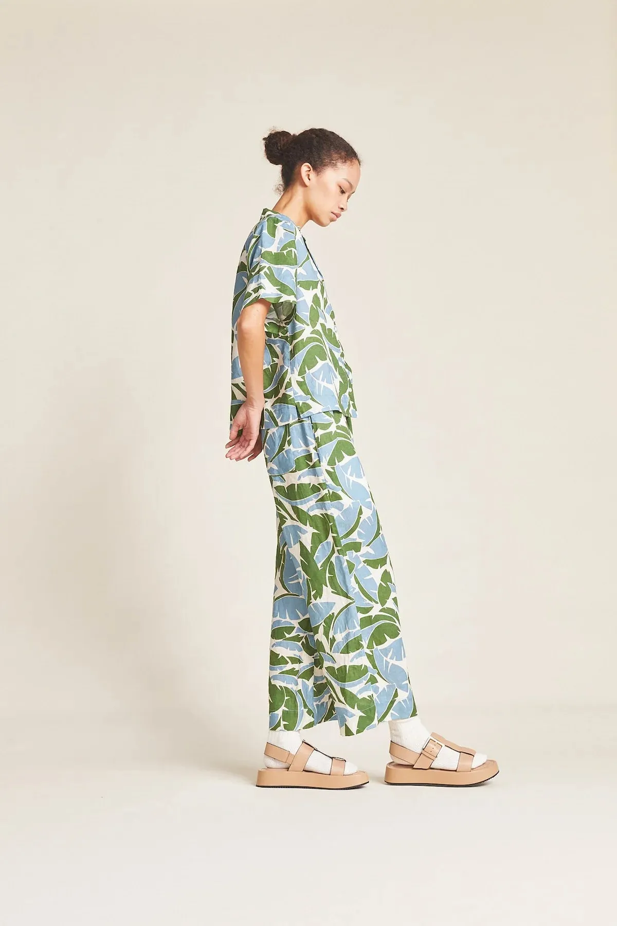 Willa Pant ~ Plantain Leaf